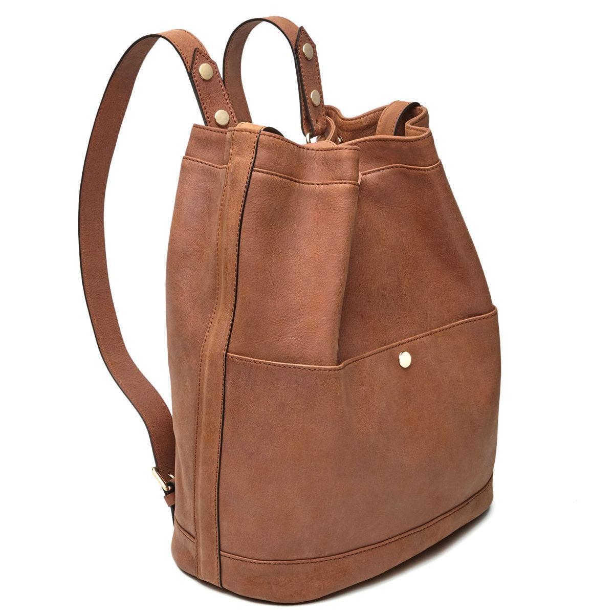 JOSEFINA BACKPACK BROWN Braided - Image 4
