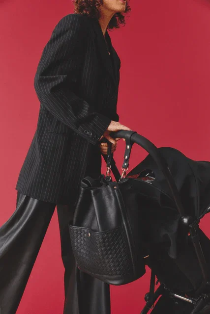 JOSEFINA BACKPACK BLACK Braided - Image 10