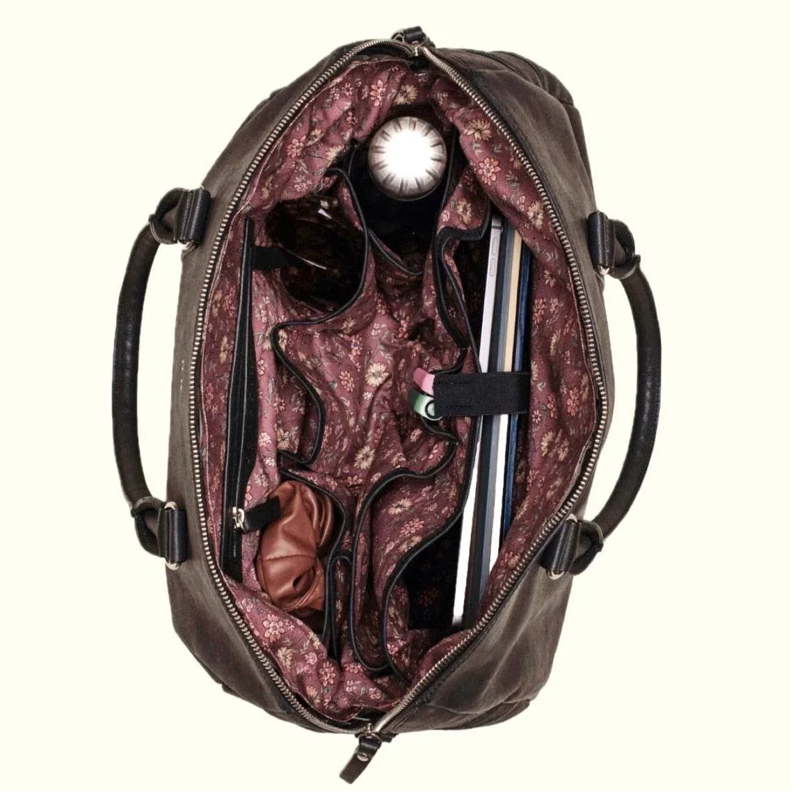 JOSEFINA MEDIUM BLACK - FLEUR D'AUBERGINE - Image 6
