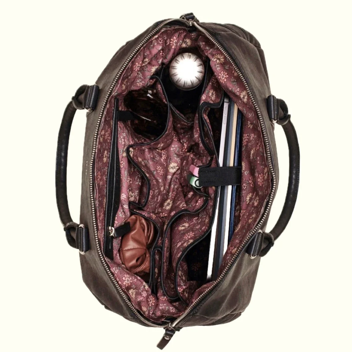 JOSEFINA MEDIUM BROWN - FLEUR D'AUBERGINE - Image 5