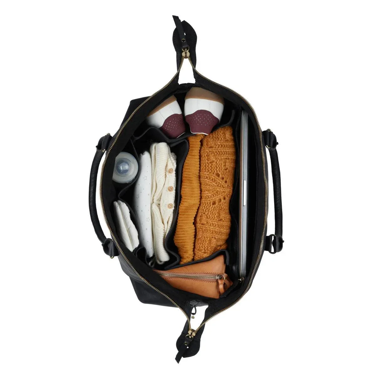 JOSEFINA XL CABIN TRAVEL BAG BROWN - Image 3