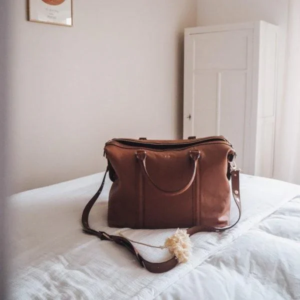 JOSEFINA XL CABIN TRAVEL BAG BROWN - Image 6