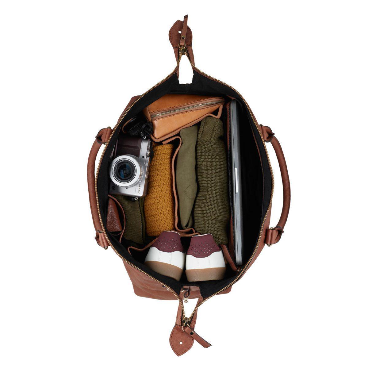 JOSEFINA XL CABIN TRAVEL BAG BLACK - Image 5